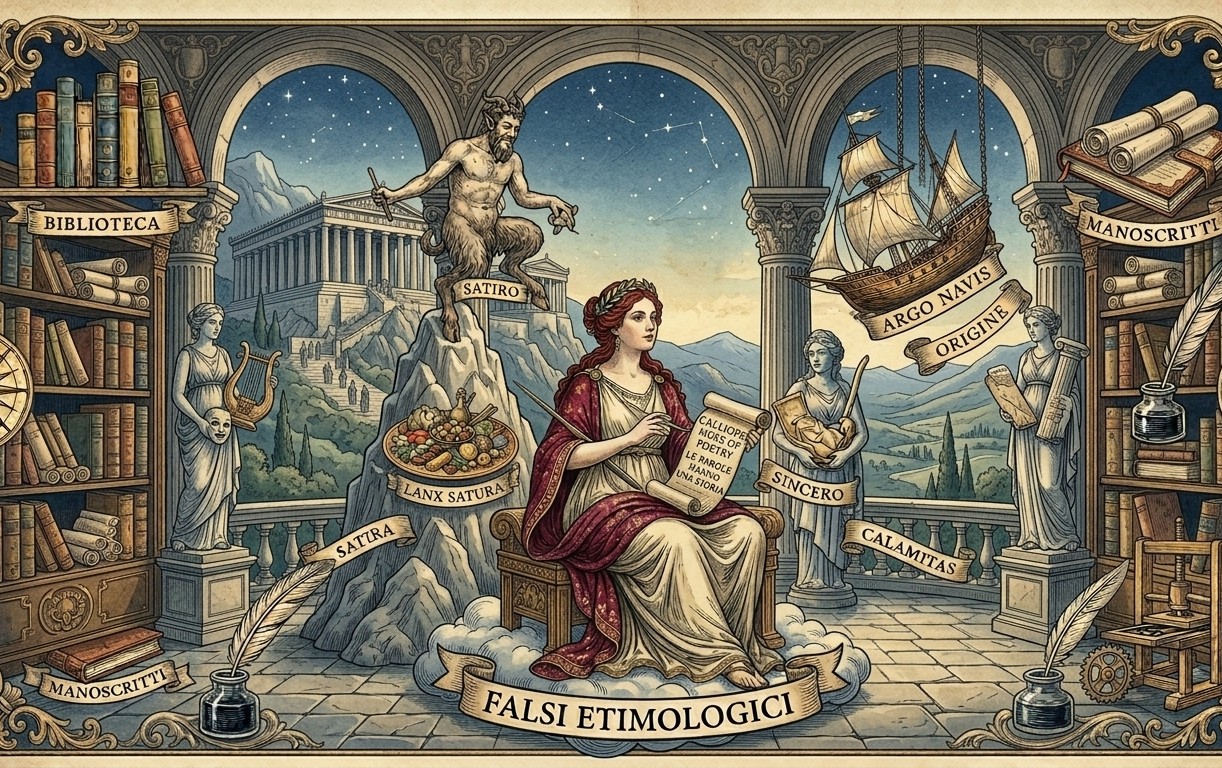 Quando il mito inganna le parole •Falsi Etimologici
